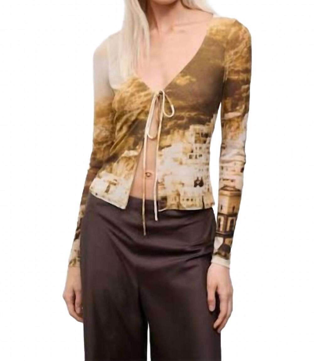 NEW STAUD women's avani top in cliffside